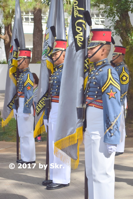  Lety's Transient House in Baguio City - Flag ceremony of the PMA cadets 